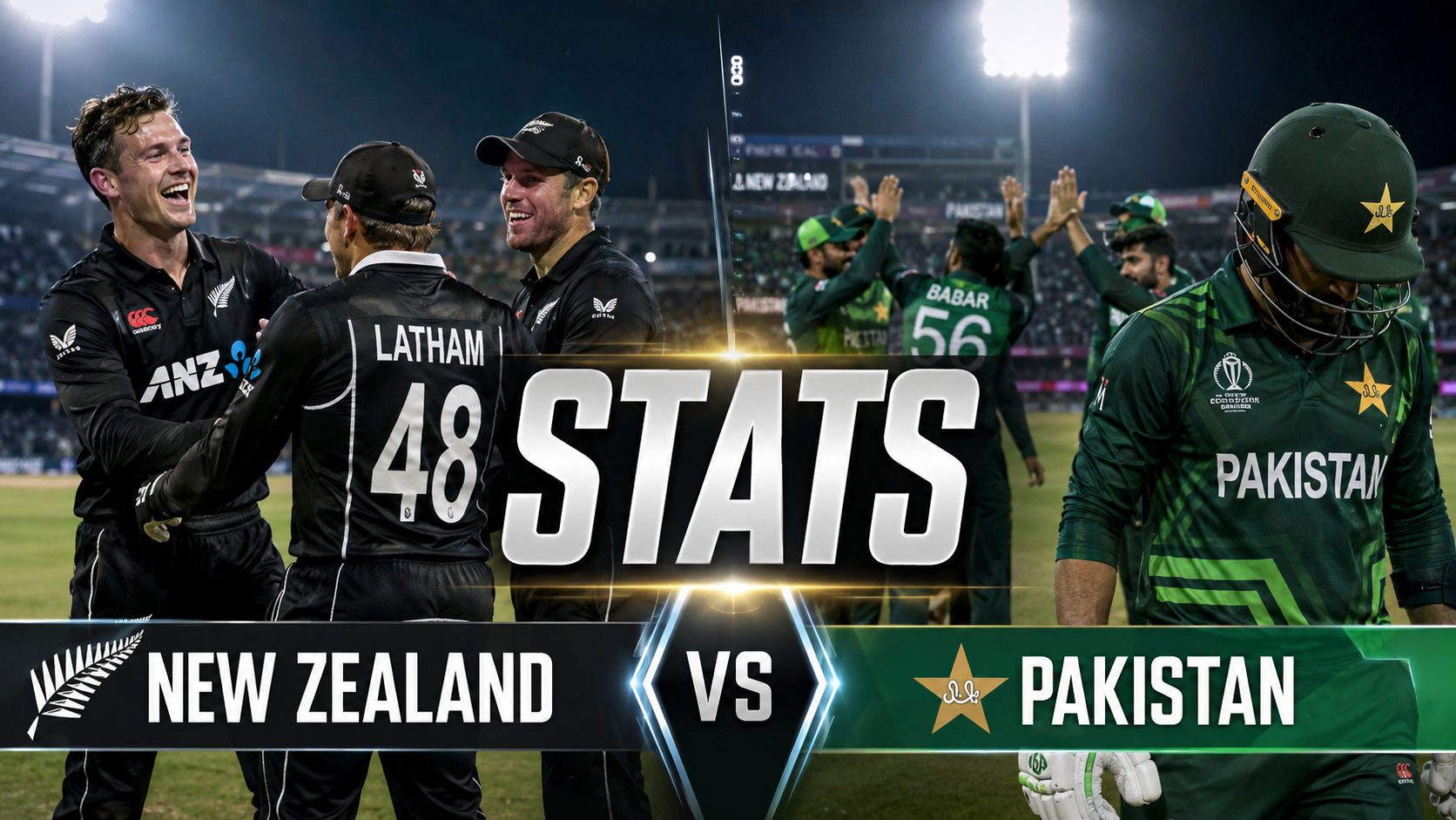 New Zealand National Cricket Team vs Pakistan National Cricket Team Stats