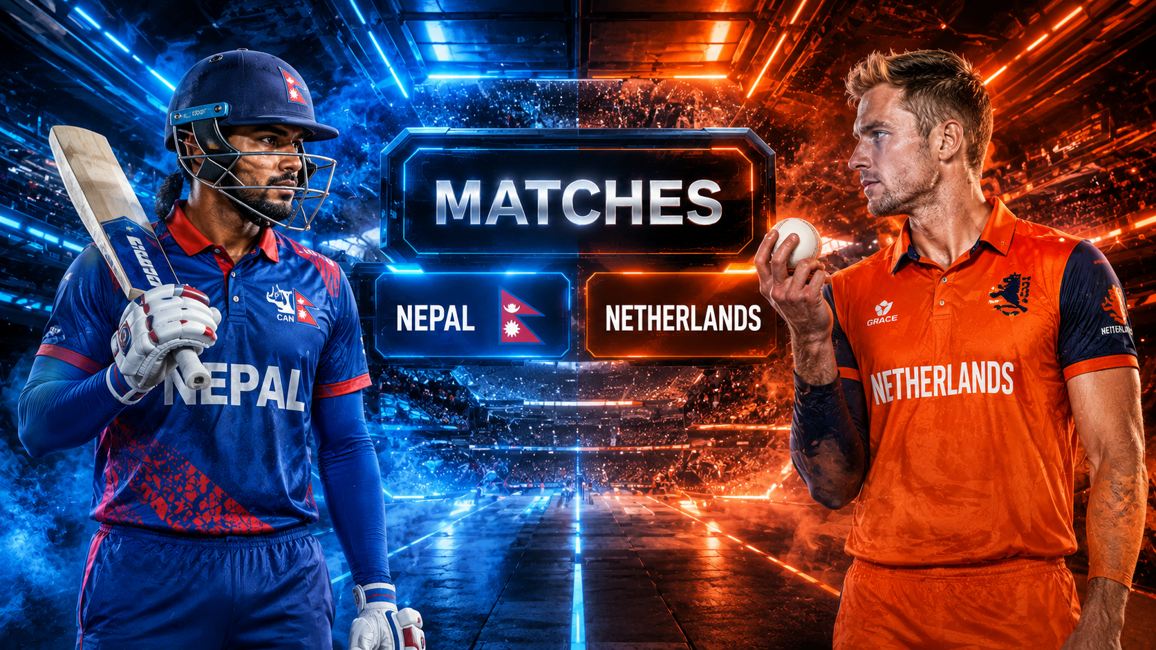 Nepal National Cricket Team Vs Netherlands National Cricket Team Matches